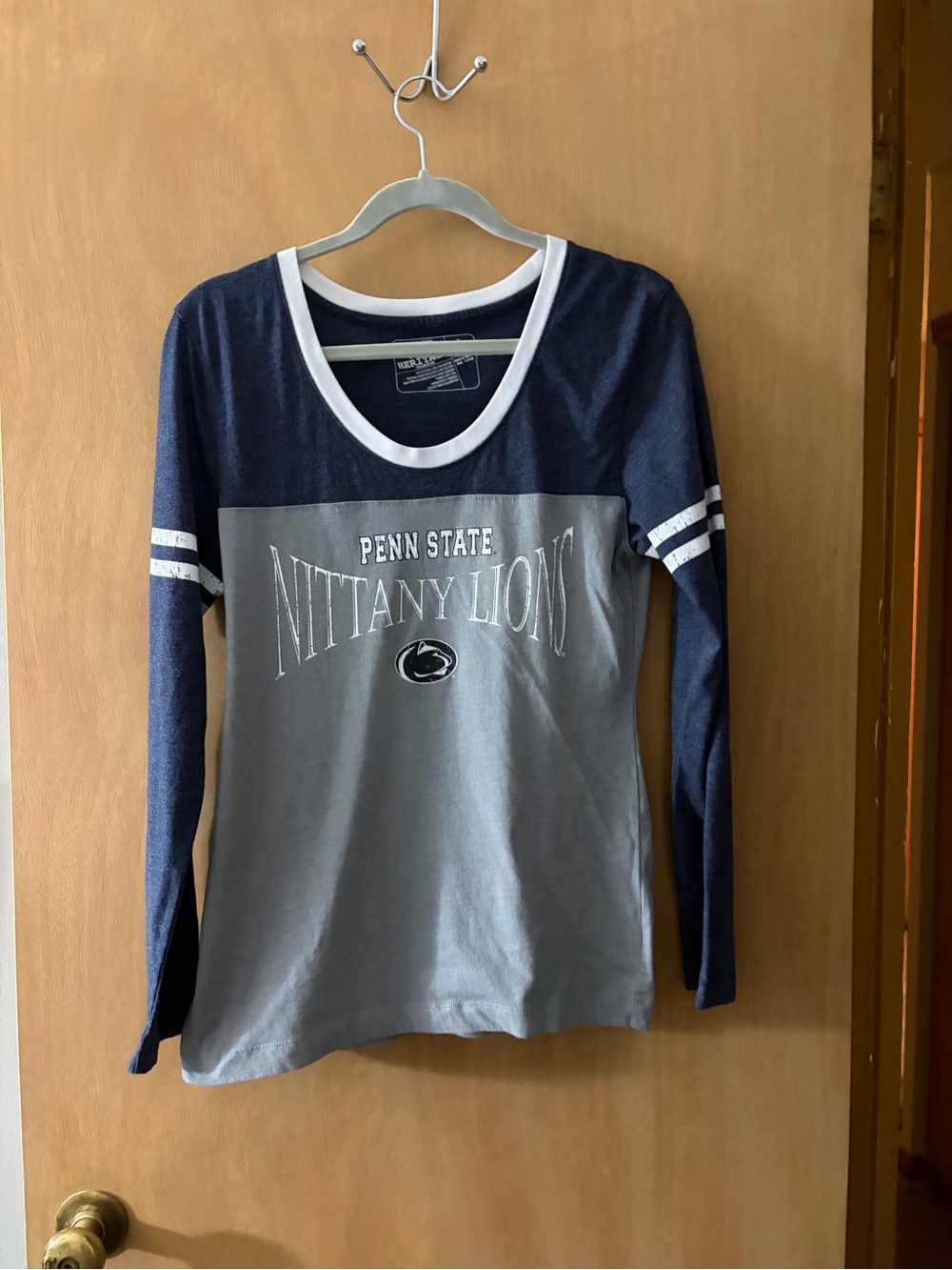 Campus Heritage Penn State Nittany Lions Long-Sleeve Tee - Navy & Gray